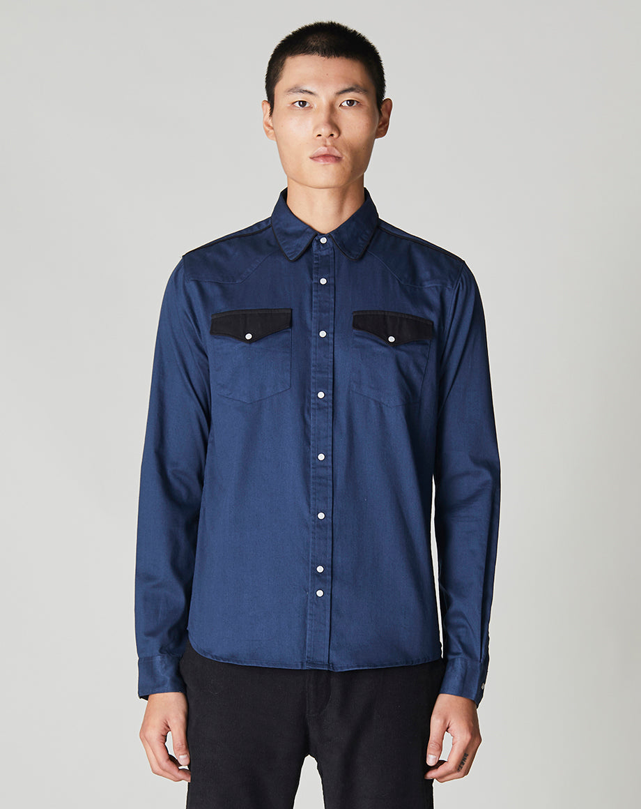 Ersatz Western Style Shirt | Men's Shirts - Bellfield Clothing