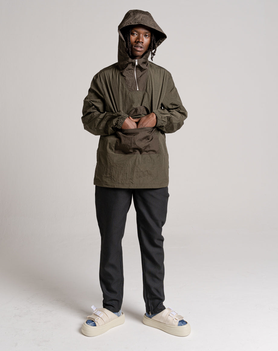 Khaki overhead jacket best sale